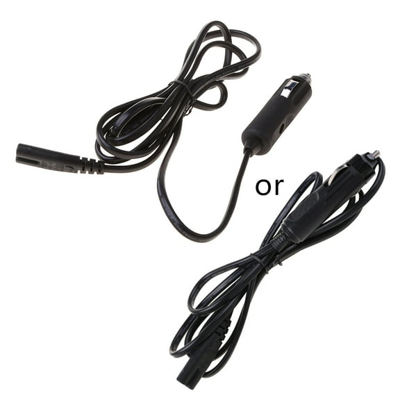 TINYSOME 12V 24V 1.5 Meters Electric Lunch Boxes Power Cord for Cars Use Plastic Electric Heated Lunch Boxes Power Cord Adapter