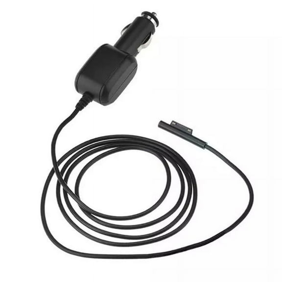 TINYSOME 15V 3A Laptop Car Charger with Cable Portable and Quickly USB Output Power Charger Adapter Cable Surface Pro 7/6/5/4/3