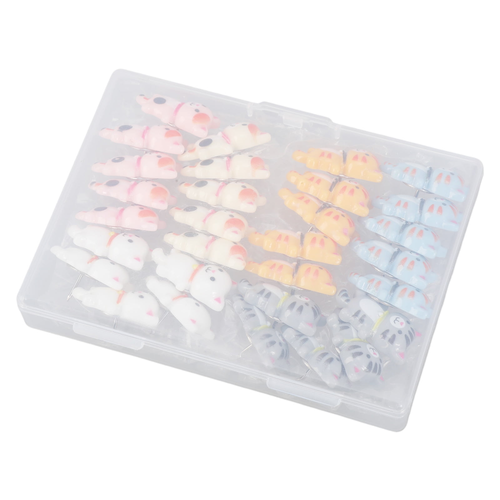 TINYSOME 30 Pieces for Cat Print Push Pins Cute Kitten An1ma1 Thumb ...