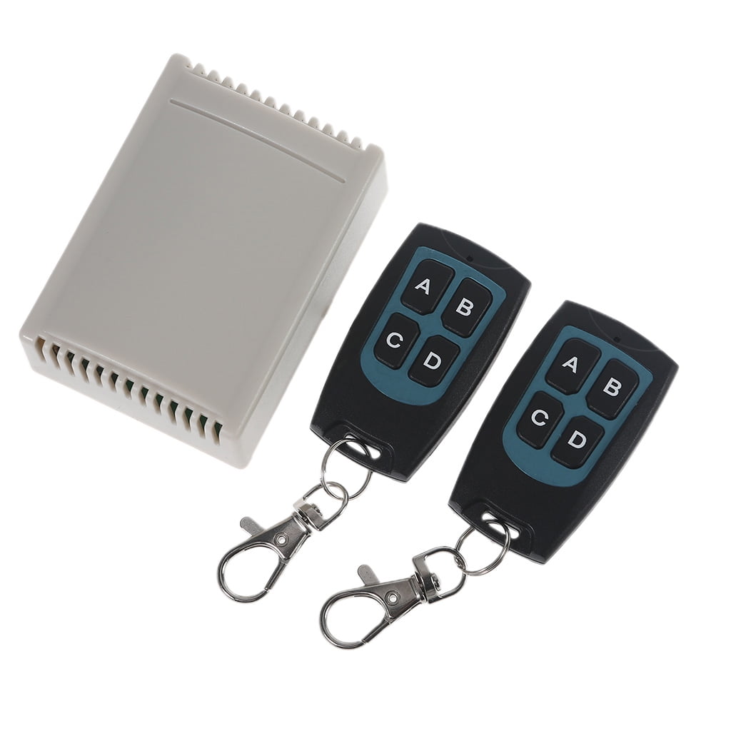 TINYSOME 433MHz for DC 12V Garage Door Electric Gate Remote Controller