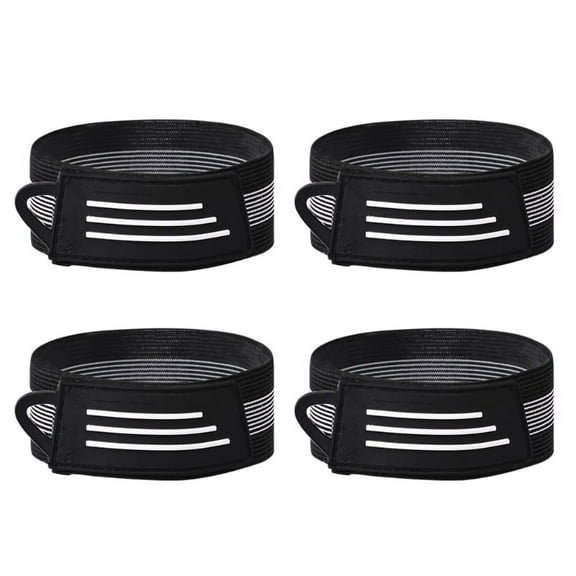 TINYSOME 4Pcs Bike Ankle Leg Strap Elastic Bike Ankle Riding Puttee Cycling Safety Bind