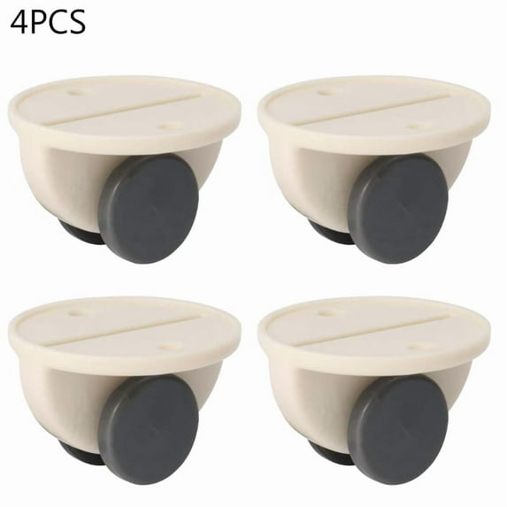 TINYSOME 4pcs Adhesive Swivel Casters Universal Furniture Wheel Castor Roller for Storage Box Platform Trolley Chair Paste Pully