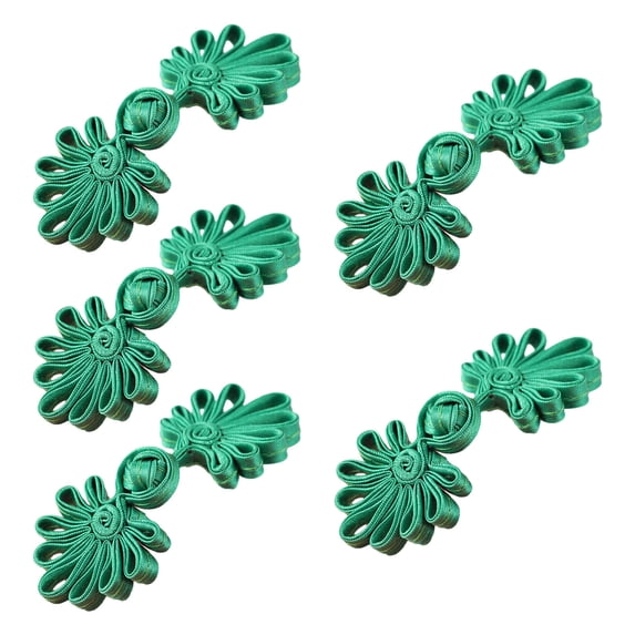 TINYSOME 5 Pairs/Pack Cheongsam Closure Sewing Fasteners Chinese Knots Frog Buttons