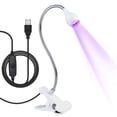 thumbnail image 1 of TINYSOME 5W UV Nail Lamp,Hands Free Gel LED Nail Dryer Polish Curing Lamps Gooseneck, 1 of 13