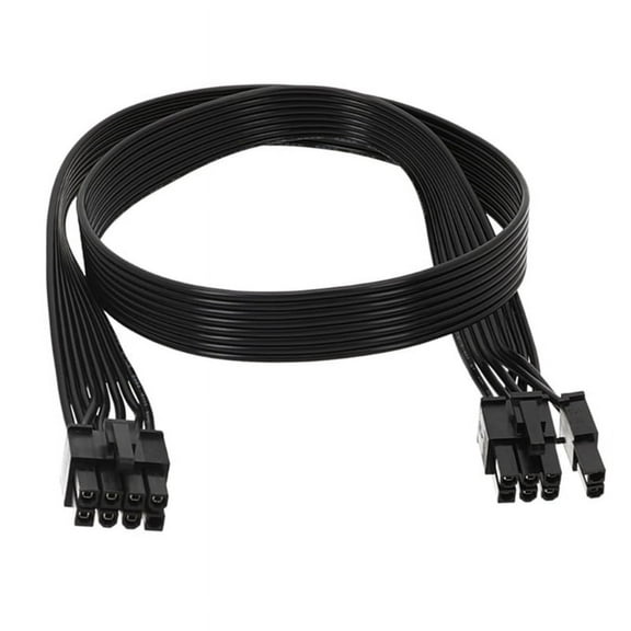 TINYSOME 8Pin Modular Cable for Corsair PCIE GPU 8Pin To 6+2pin Power Supply Cord Extend