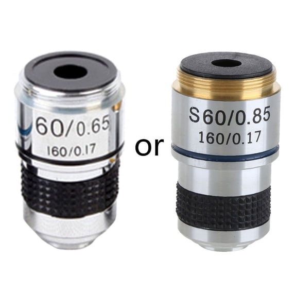 TINYSOME Achromatic Objective Lens 4X 10X 20X 40X 60X 100X for Biological Microscope Len