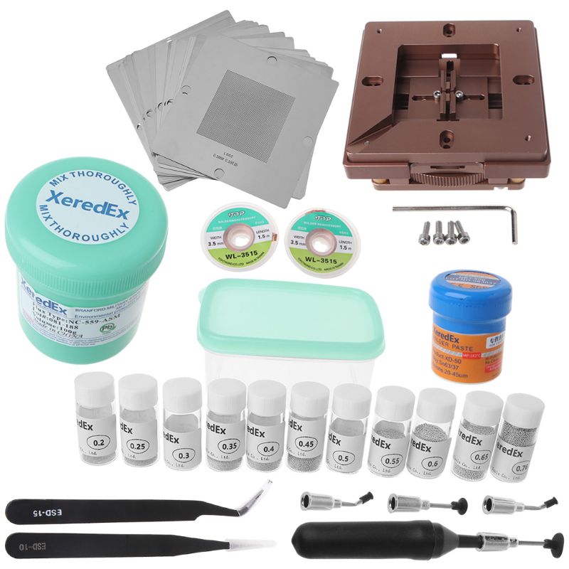 TINYSOME BGA Soldering Balls Reball Reballing Tin Ball for GPU CPU IC