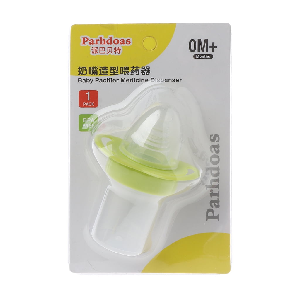 TINYSOME Baby Pacifier Medicine Dipsenser for 0 Month+ Reducing Gagging