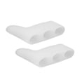 thumbnail image 1 of TINYSOME Bunion Shield Gel Pinky Toe Separator Straightener Gel 3 Hole Bunionette Pads, 1 of 12