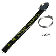 TINYSOME Car Grounding Current Antistatic Electrostatic Belt Prevents Accident Warn Tape