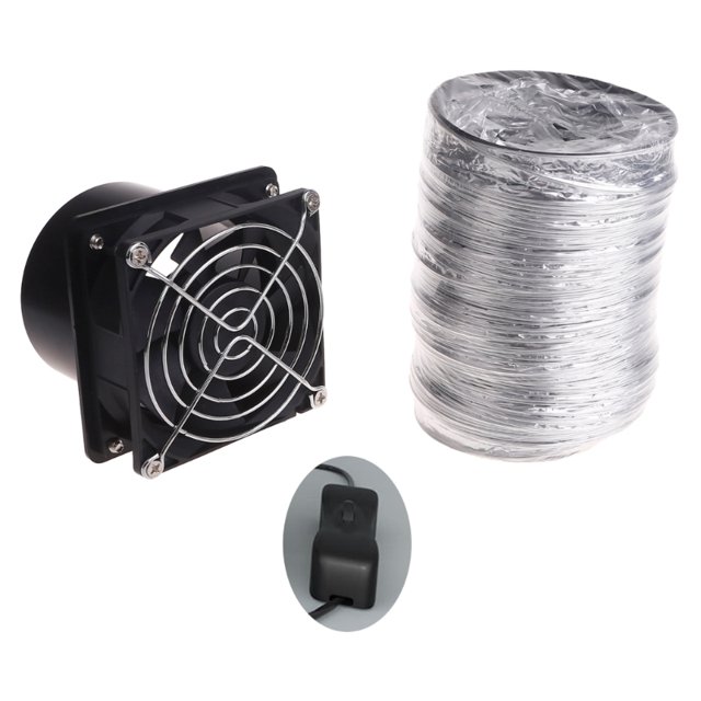 TINYSOME Compact and Portable Fume Extractor Fan with Duct Pipe and