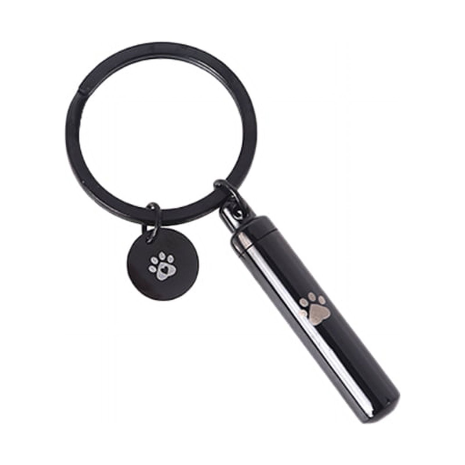 Ash Key Chain TINYSOME Cremation Ash Holder for Pet Funeral Keepsake Memorial Vial ...