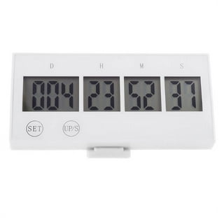 ZUARFY 999 Days Countdown Clock LCD Digital Screen Kitchen Timer Event  Reminder For Wedding Retirement Lab Cooking Kitchen Watering 