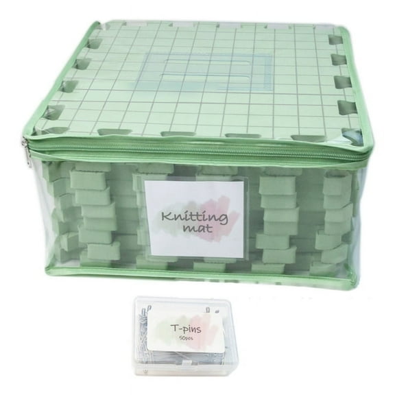 TINYSOME EVA Blocking Mats Crochet Blocking Mats Knitting Blocking Mats with Grids