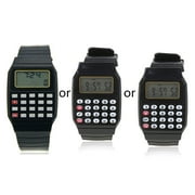 TINYSOME Fad Children Silicone Date Multi-Purpose Kids Electronic Calculator Wrist Watch