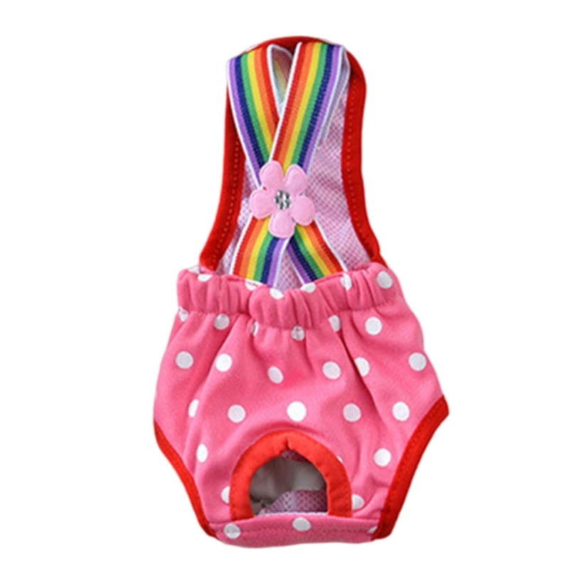 TINYSOME Female Dog Sanitary Panties Diaper Pantie Dog Reusable Diapers