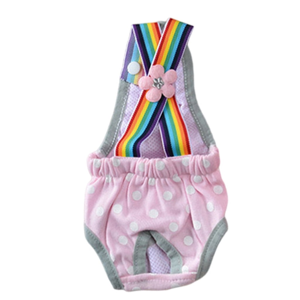 TINYSOME Female Dog Sanitary Panties Diaper Pantie Dog Reusable Diapers