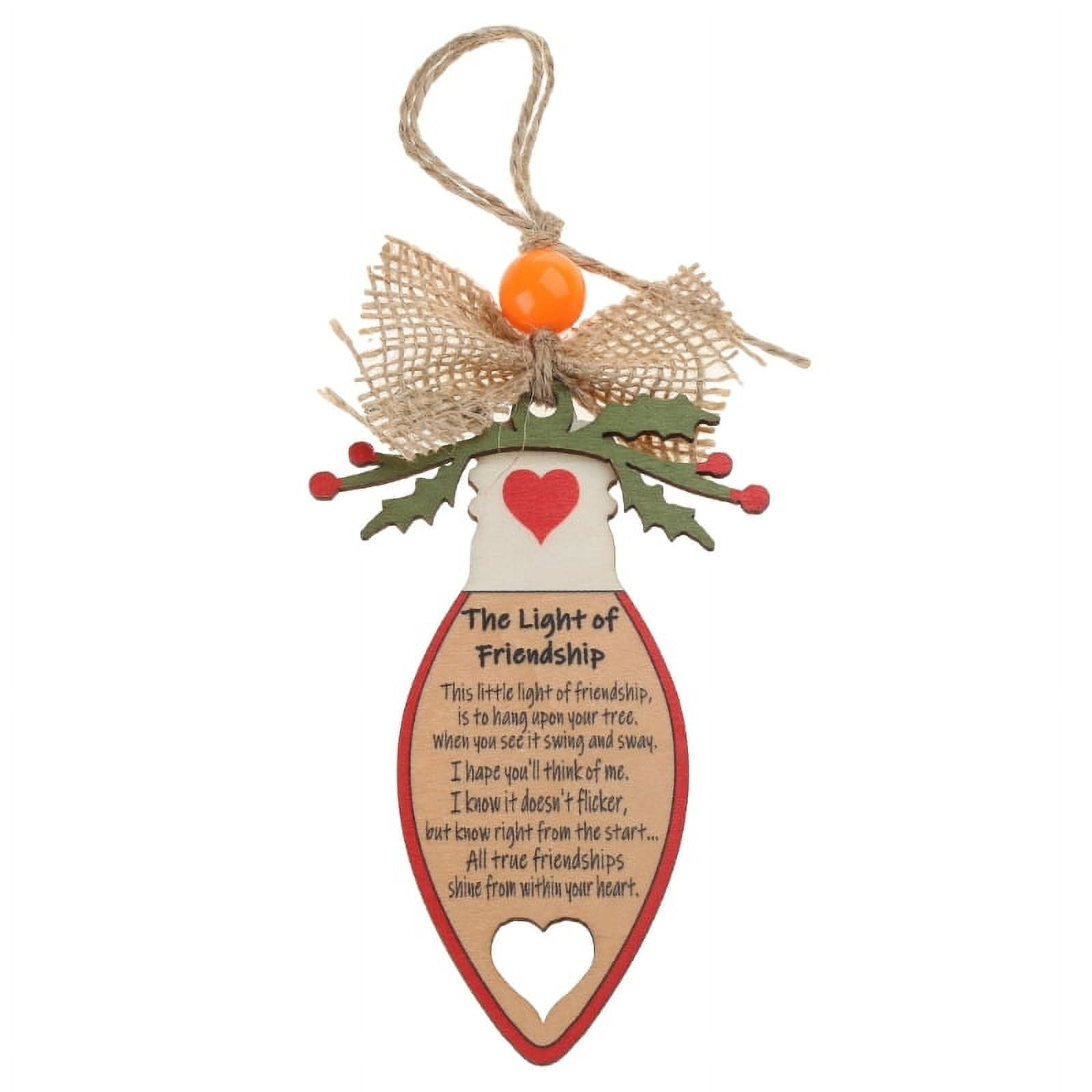 TINYSOME Friend Christmas Ornaments Friendship Ornaments for Women