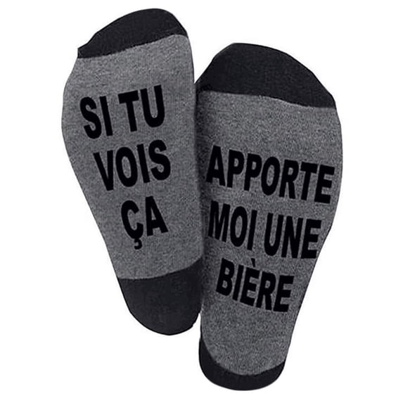 TINYSOME Funny Saying Crew Socks If You Can Read This Bring Me Beer Letters Hosiery Gifts