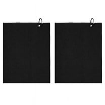 TINYSOME Golf Towel Microfiber Fabric Waffle Pattern Towels, Heavy Duty Carabiner Clip