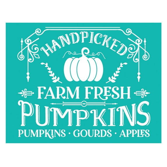 TINYSOME Handpicked Pumpkin Mesh-Stencils Transfer Reusable Silk Screen Stencil DIY Craft