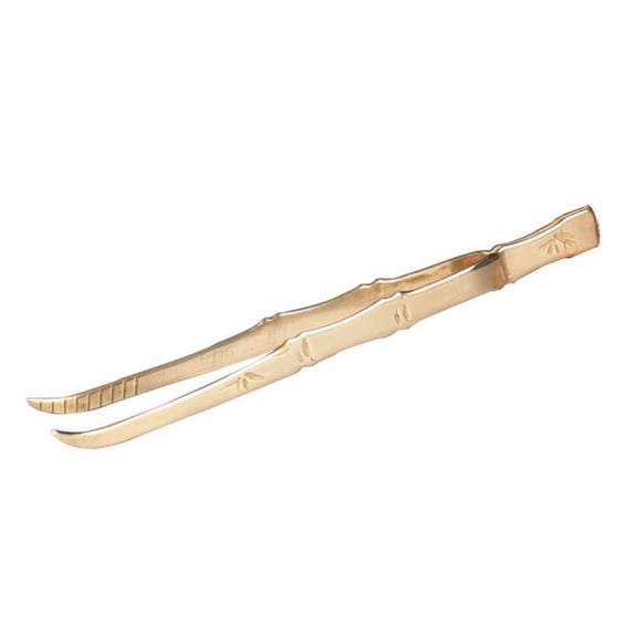 TINYSOME Incense Tweezer Copper Bamboo Section Backflow Cone Backflow Cone Incense Clip for Pick Up Hold Transfer Backflow Cone Incense/Tower
