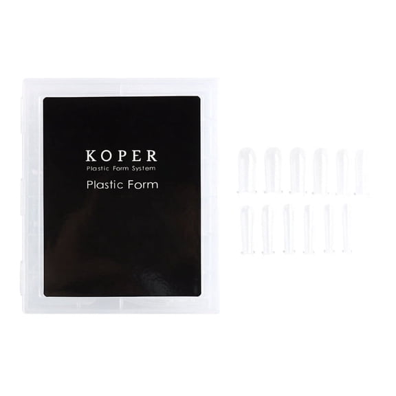 TINYSOME Nail Dual Forms for Polygel,Extension Gel Nail Molds Clear Acrylic Nail Tips