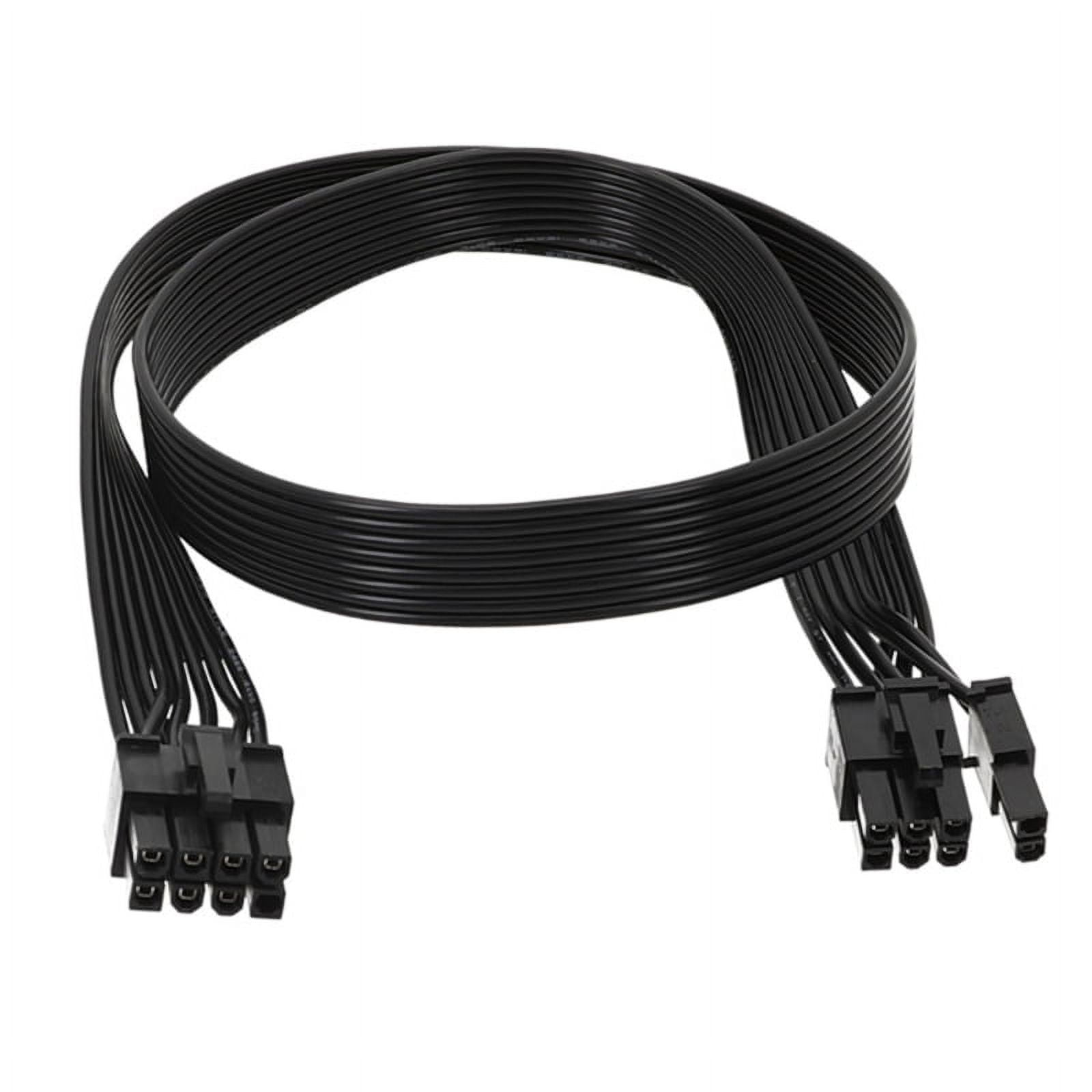 TINYSOME PCIe 8pin To 6+2Pin Power Supply Cable GPU 8 Pin To Two 6+2 PSUs Modular Cable