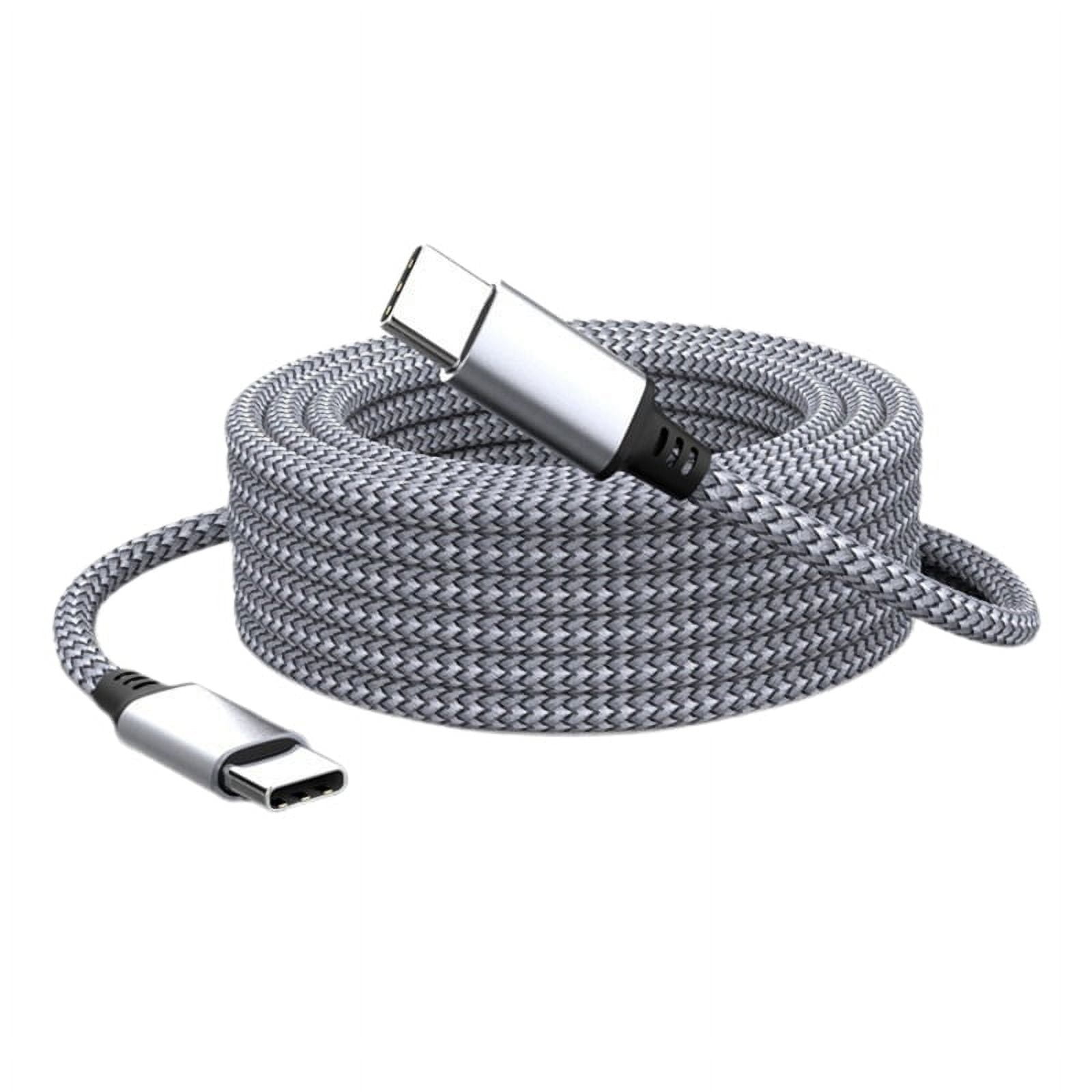 DDIYYI Cable USB C 5M, Cable USB C vers USB C Charge Rapide PD 60W