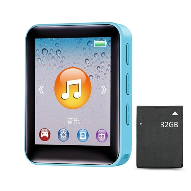 TINYSOME Portable MP3 Player Full Screen Stereo Music Speaker Media