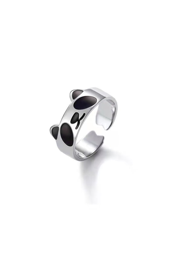 Rings for Women Graduation Gifts Panda Adjustable Open Rings Jewelry