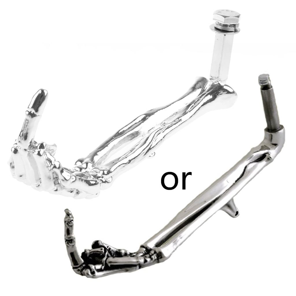 Adjustable Rack Finger TINYSOME Scooter ATV Motorcycle Adjustable Kickstand Side Stand Finger ...