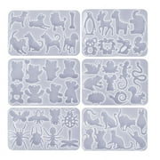 TINYSOME Silicone Resin Casting Mold Necklace Pendant Mould Cat Epoxy Molds DIY