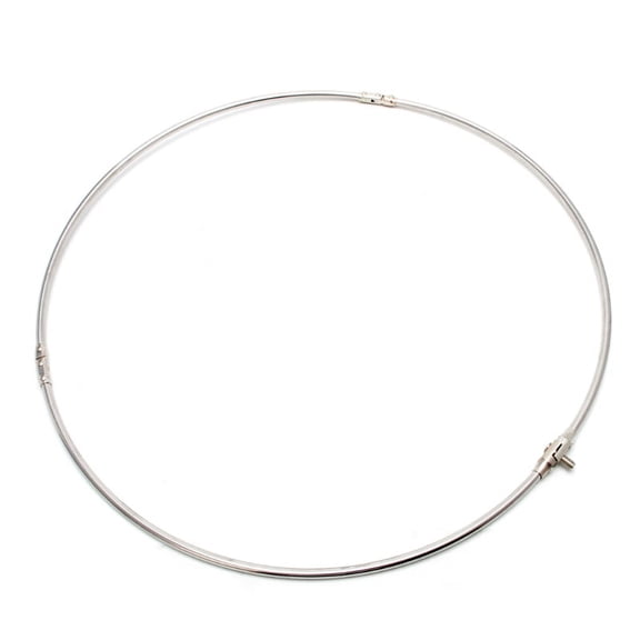 TINYSOME Stainless Steel Fishing Folding Net Brail for Head Round Dipnet Tackle Accessory