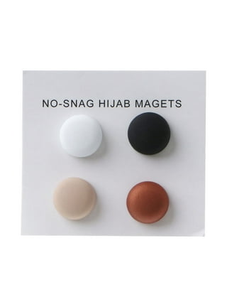 12 Pcs /Lot Magnetic Hijab Pins Matte Metal No Snag Muslim Women Hijab Scarf  Islamic Pinless Safety Headscarf Brooches Accessori