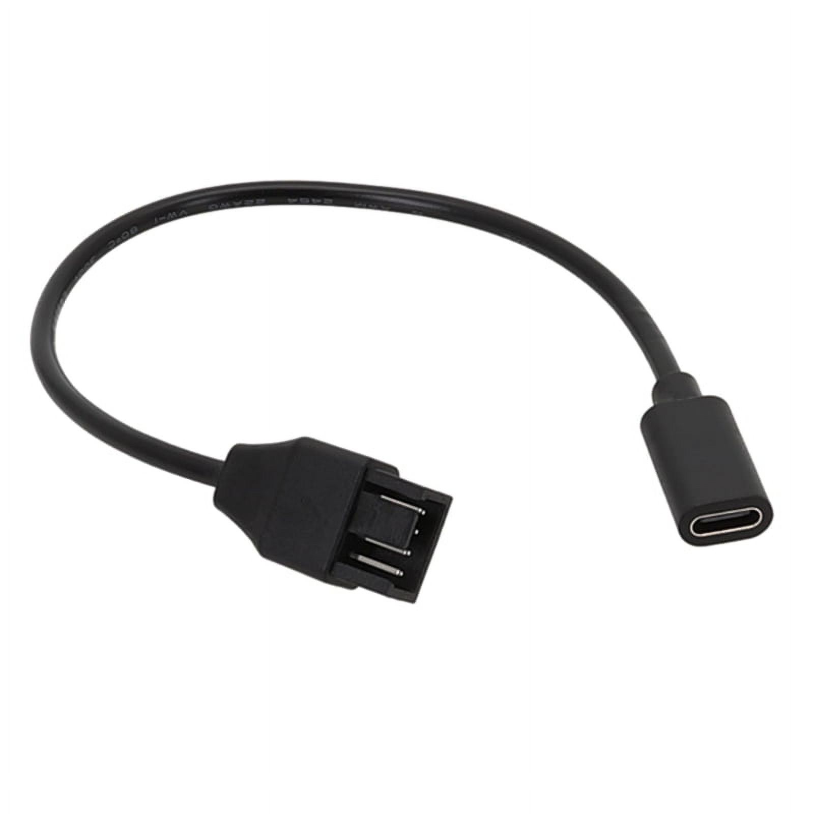 TINYSOME USB C To 3Pin 4Pin Computer Fan Adapter Cable Power Cable