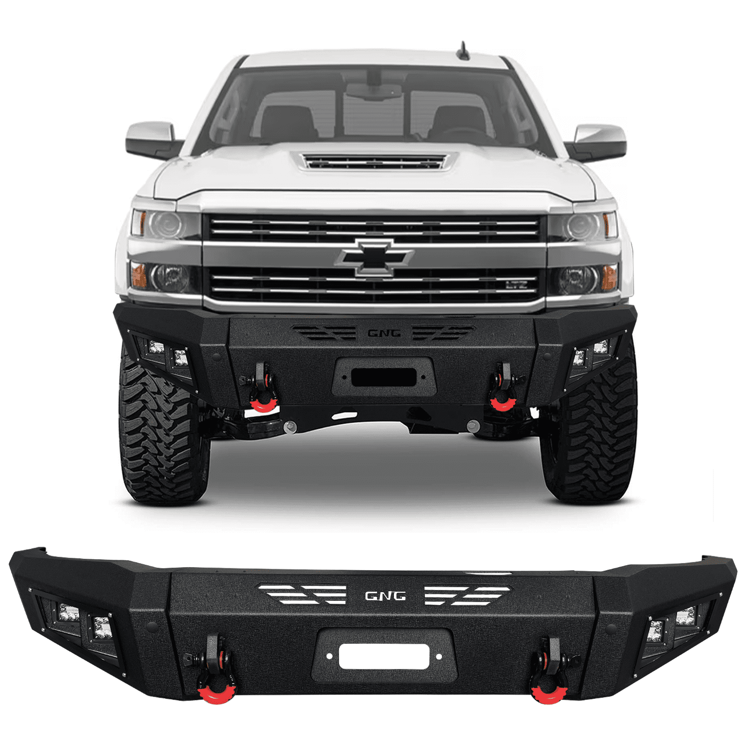 Front Bumper For 2017 Chevy Silverado