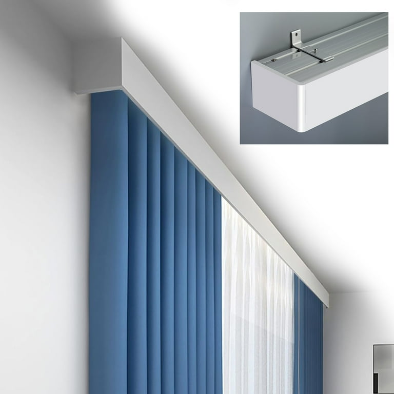 Wall mounted curtain rail sale