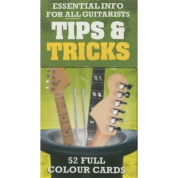 TIPS AND TRICKS ESSENTIAL INFO FOR ALL GUITARISTS 52 FULL COLOR CARDS