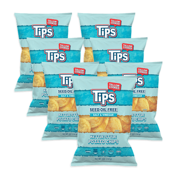 TIPS - Tallow Potato Chips Original - Salt & Vinegar