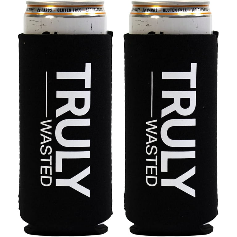 Truly Wasted Hard Spiked Seltzer Koozie Coozie 