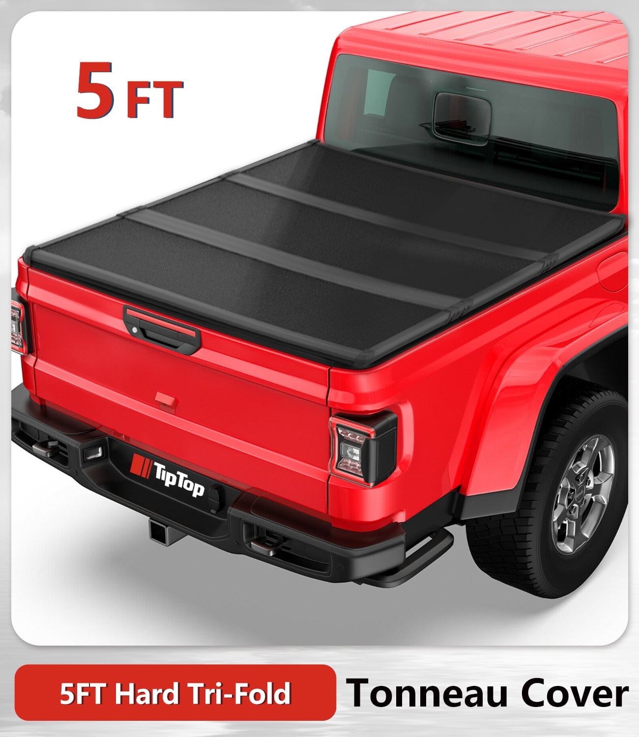 Extang Solid Fold 2.0 Tonneau Cover for 2020-23 Jeep Gladiator (JT) with Trail Rail System Extang Solid Fold 2.0 Tonneau Cover for 2020-23 Jeep Gladiator (JT) with Trail Rail System