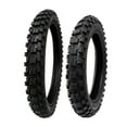 thumbnail image 1 of TIRE SET: Front 70/100-17 Rear 90/100-14 Dirt Bike Off Road, 1 of 6