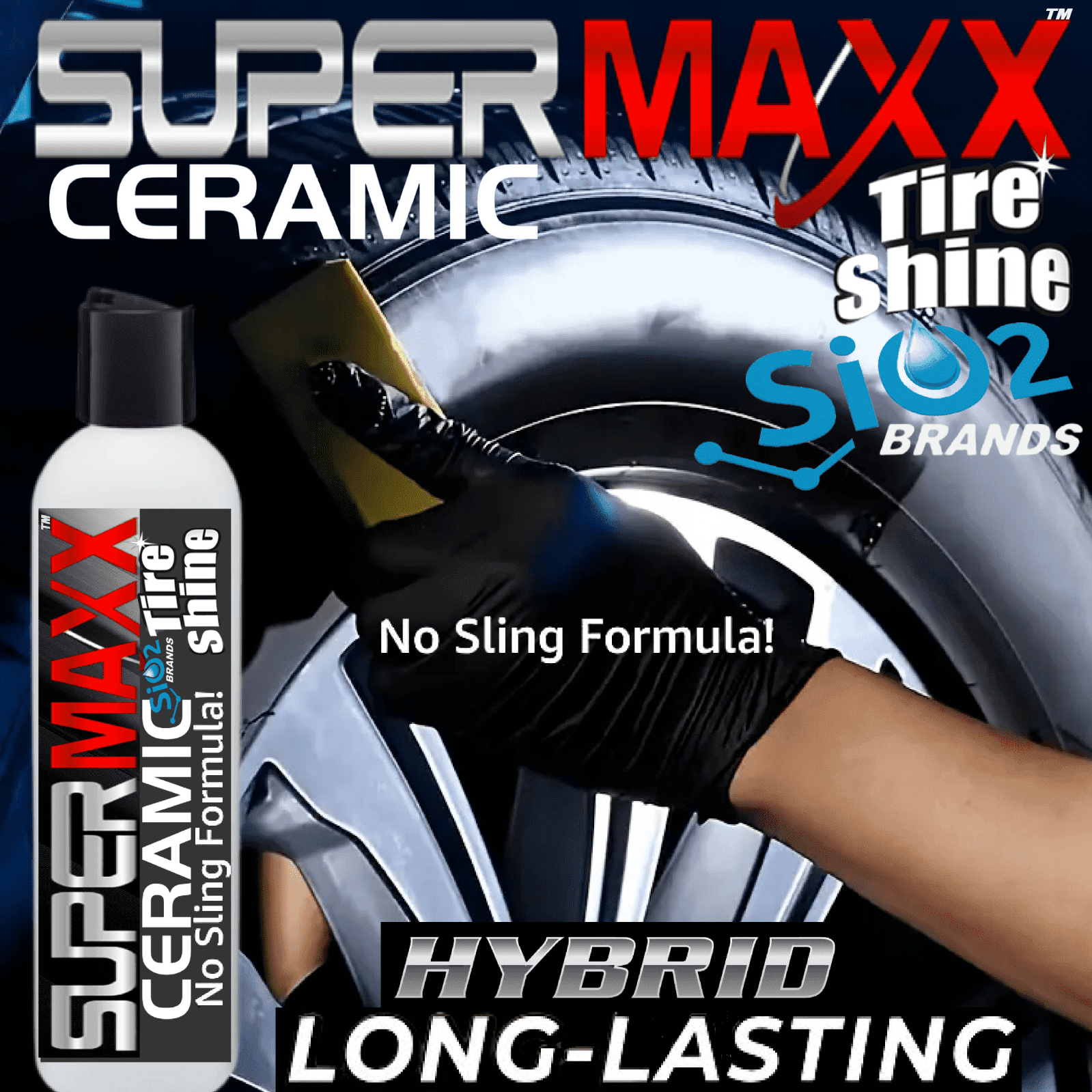 TIRE SHINE CERAMIC COATING AND CONDITIONER LONG LASTING NEW TIRE LOOK ...