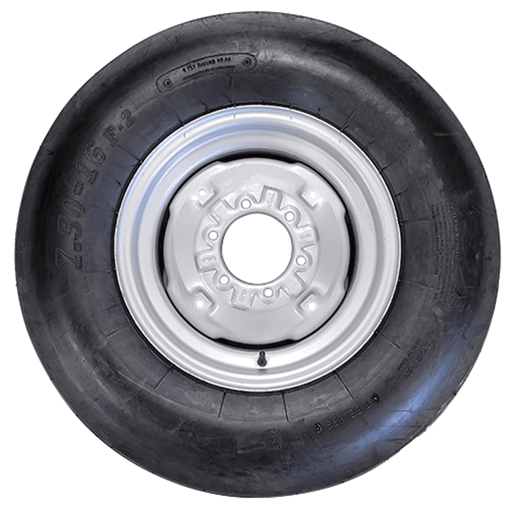 7.50-16 Galaxy Front Farm 3-Rib F-2 D (8 Ply), 100