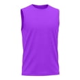 thumbnail image 1 of TIREOW Boys Athletic Tank Tops Solid Color Sleeveless Crew Neck Vest Summer Lightweight Stylish Breathable Workout Shirts, 1 of 7