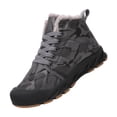 thumbnail image 1 of TIREOW Boys Snow Boots Kids Outdoor Anti Skid Rubber Ankle Boots Winter Waterproof Slip Resistant Cold Weather Shoes Warm Fur Lined Skiing Bootie, 1 of 8