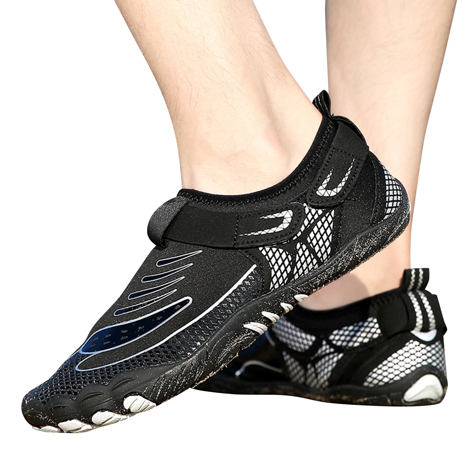TIREOW Classic Water Shoes for Men and Women s Summer Water Shoes Quick Drying Shoes Hiking Swimming and Diving Unisex Adult Shoes Tracing Shoes Light Breathable Solid Color Casual Walmart