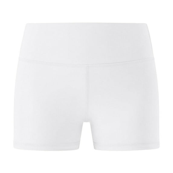 TIREOW Girls Athletic Bike Shorts Cartwheel Elastic High Waist Yoga Dance Gym Training Leggings Breathable Slim Fitting Shorts