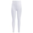 thumbnail image 1 of TIREOW Girls Cropped Leggings High Waisted Leggings Solid Color Footless Stretchy Spring/Summer Thin Dance Tights for Ballet Gymnastics, 1 of 7